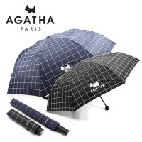 아가타 체크 2단반자동+3단수동 우산세트